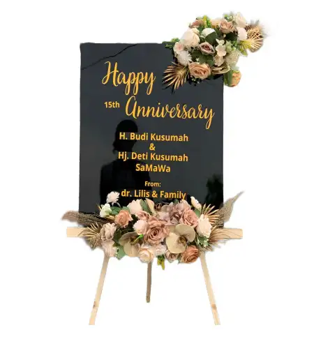 Papan Bunga Akrilik Sinar Betung
