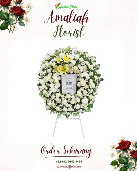 Krans Bunga Duka Sinar Betung